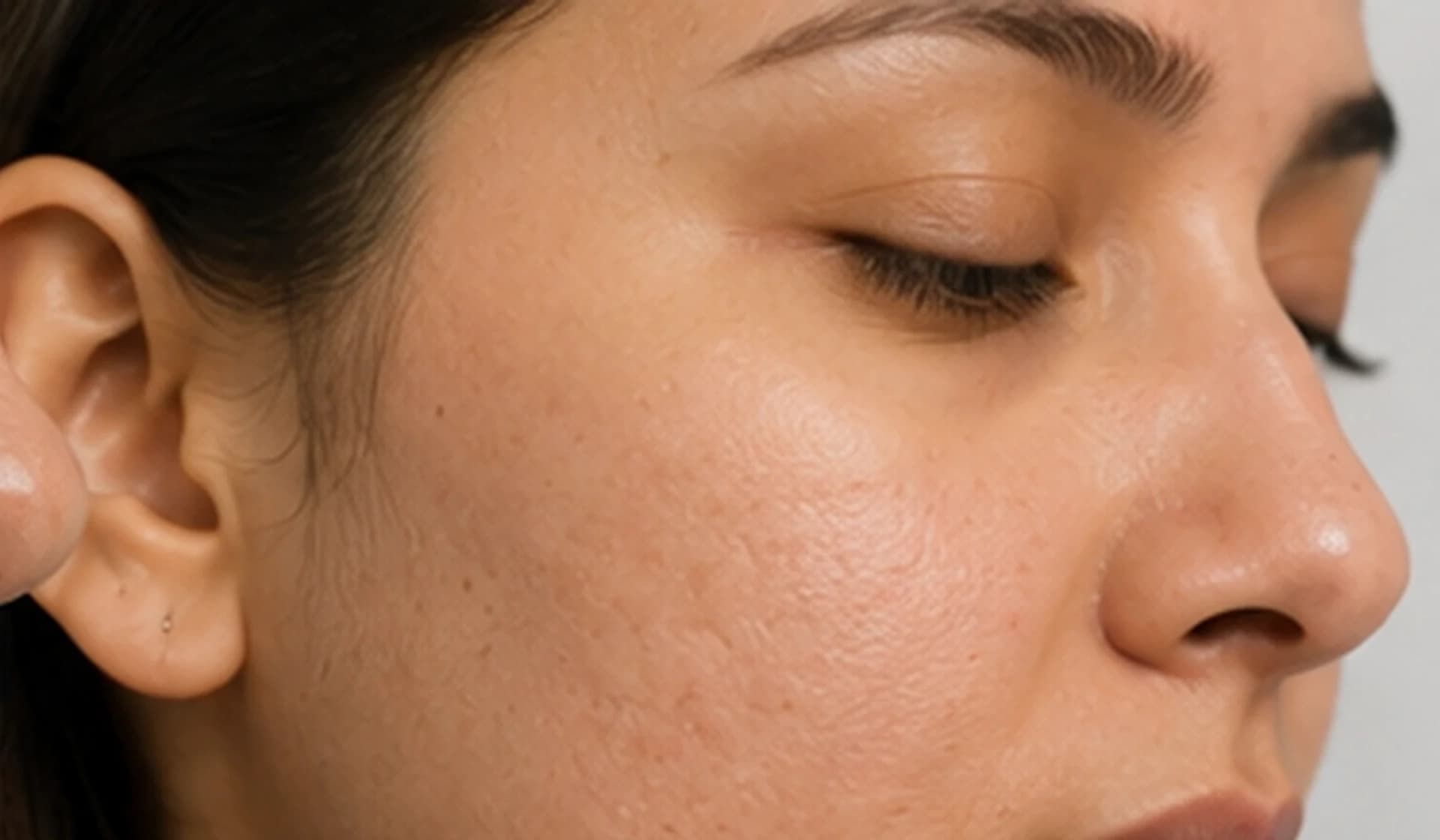 Acne after acne treatment at Radiance Clinics Bhubaneswar; individual results vary
