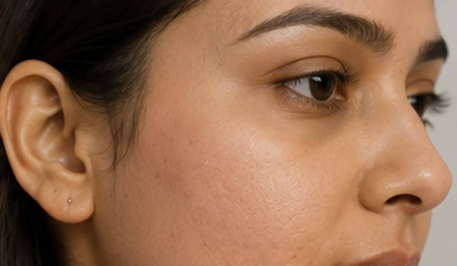 Acne Scars after acne scar treatment at Radiance Clinics Bhubaneswar; individual results vary
