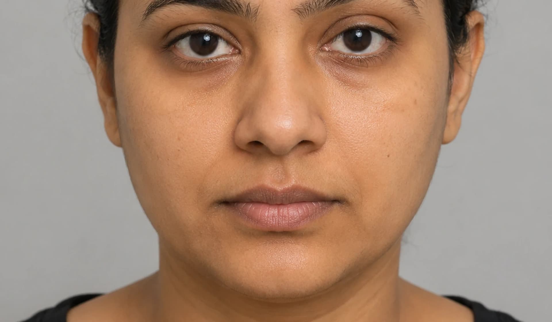 Female Frontal Hairline Thinning before hair transplant at Radiance Clinics Bhubaneswar