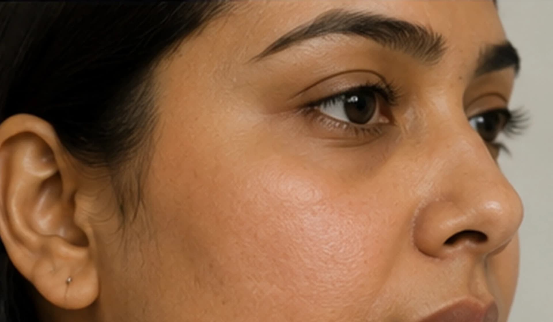 Melasma after pigmentation treatment at Radiance Clinics Bhubaneswar; individual results vary