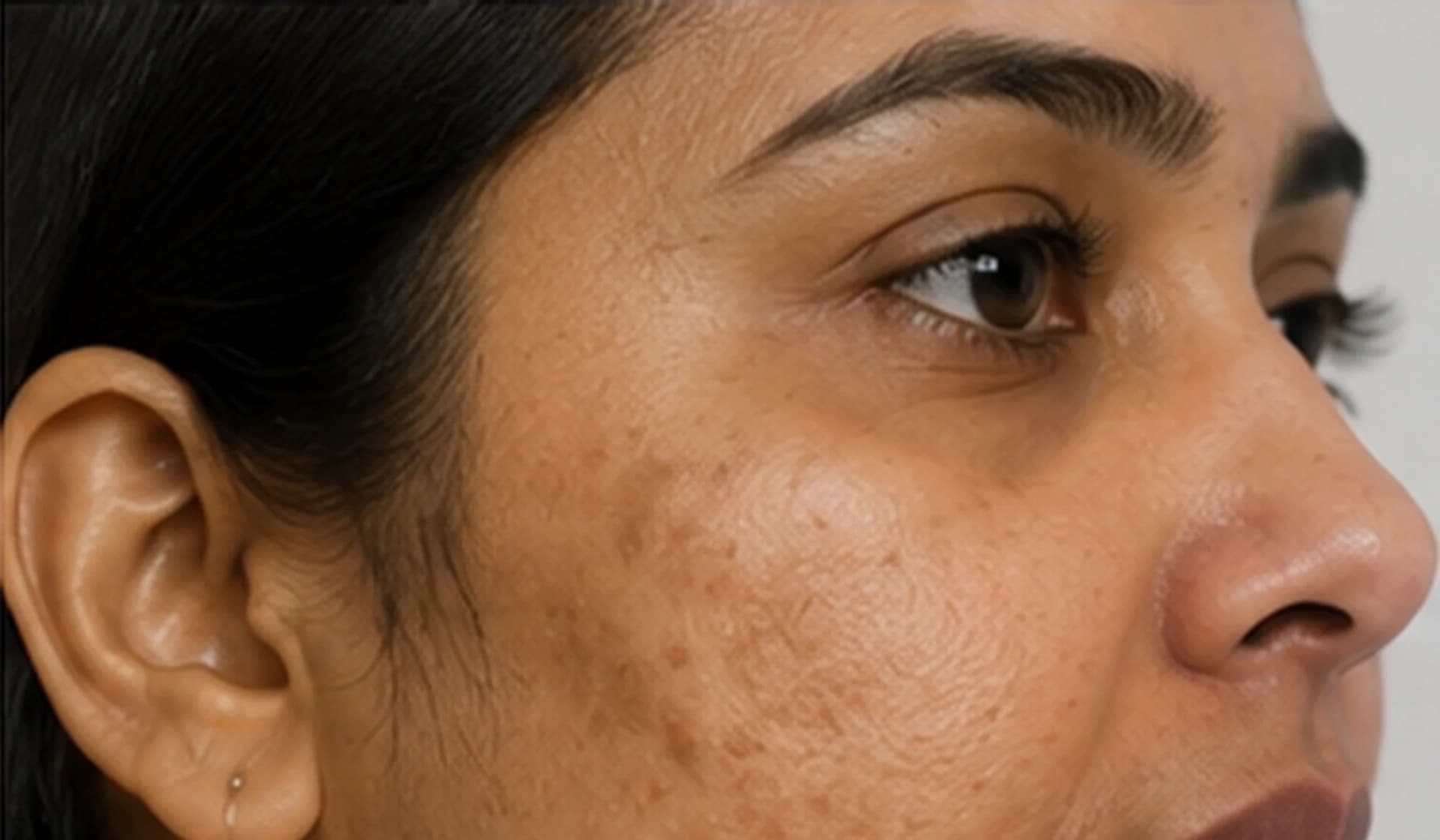 Melasma before pigmentation treatment at Radiance Clinics Bhubaneswar