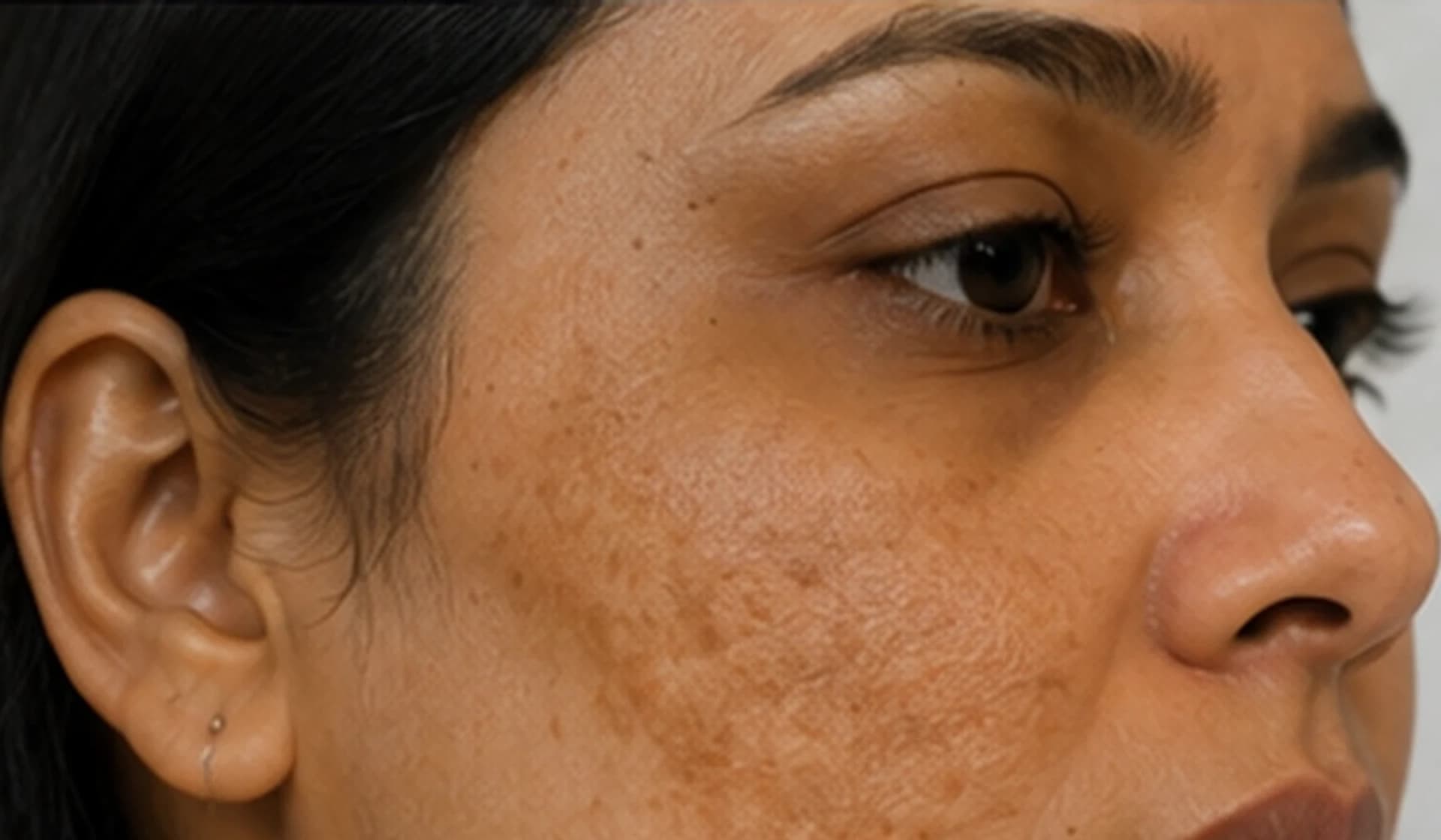 Pigmentation before pigmentation treatment at Radiance Clinics Bhubaneswar